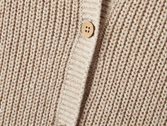 Lil Atelier humus melange cardigan knit (voksen)